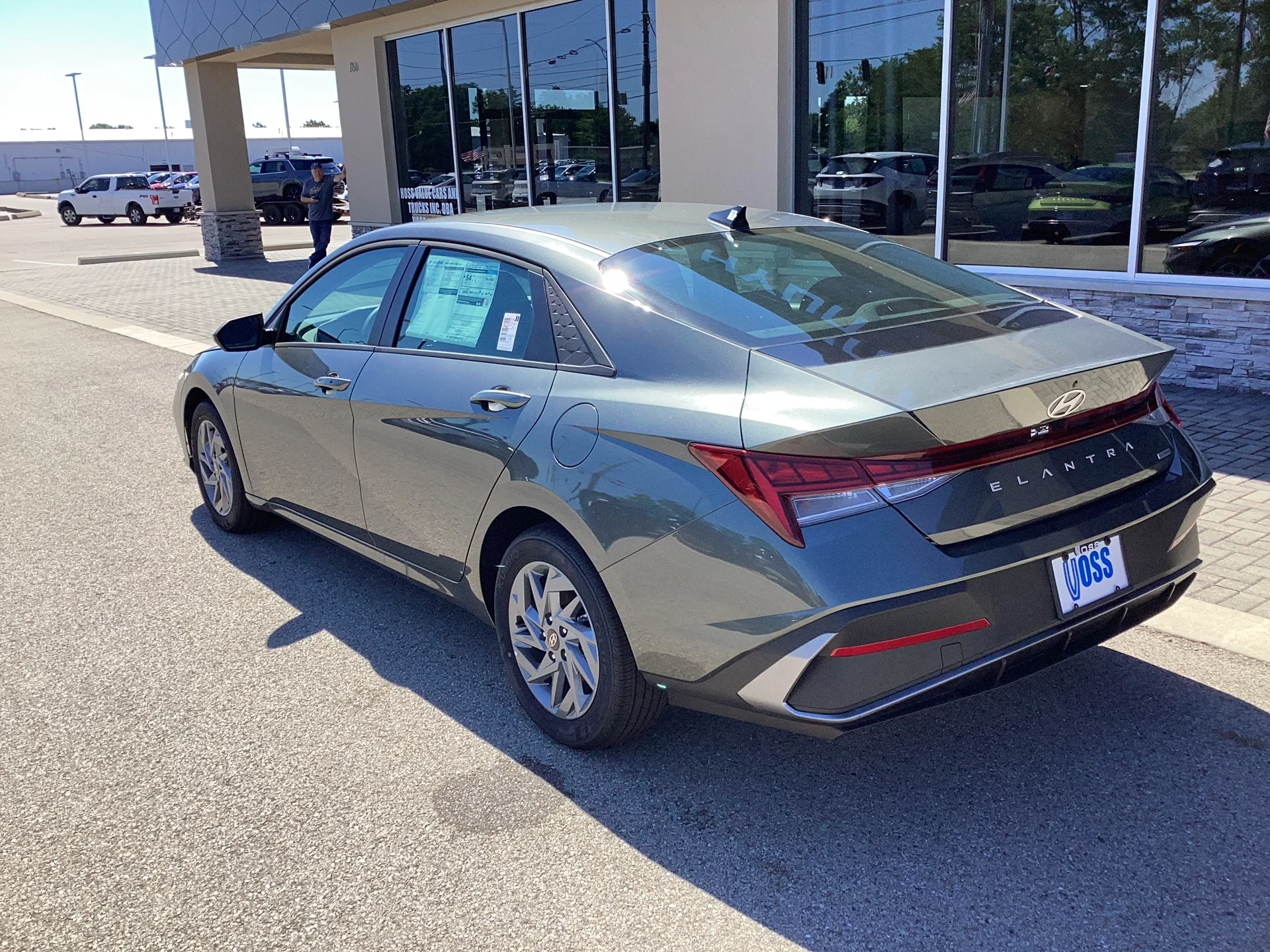 New 2026 Amazon Gray Pearl Hyundai Blue image 13