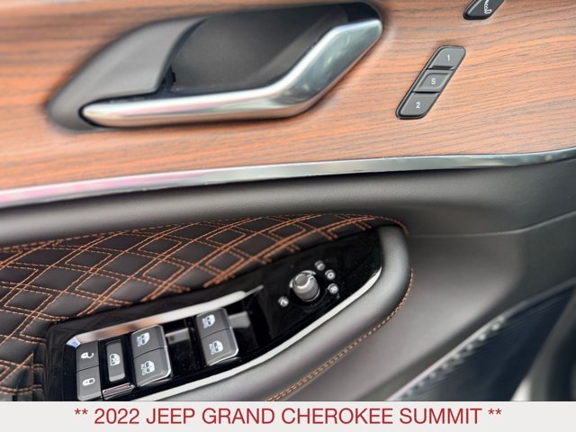 Certified Used 2022 White Jeep Summit image 10