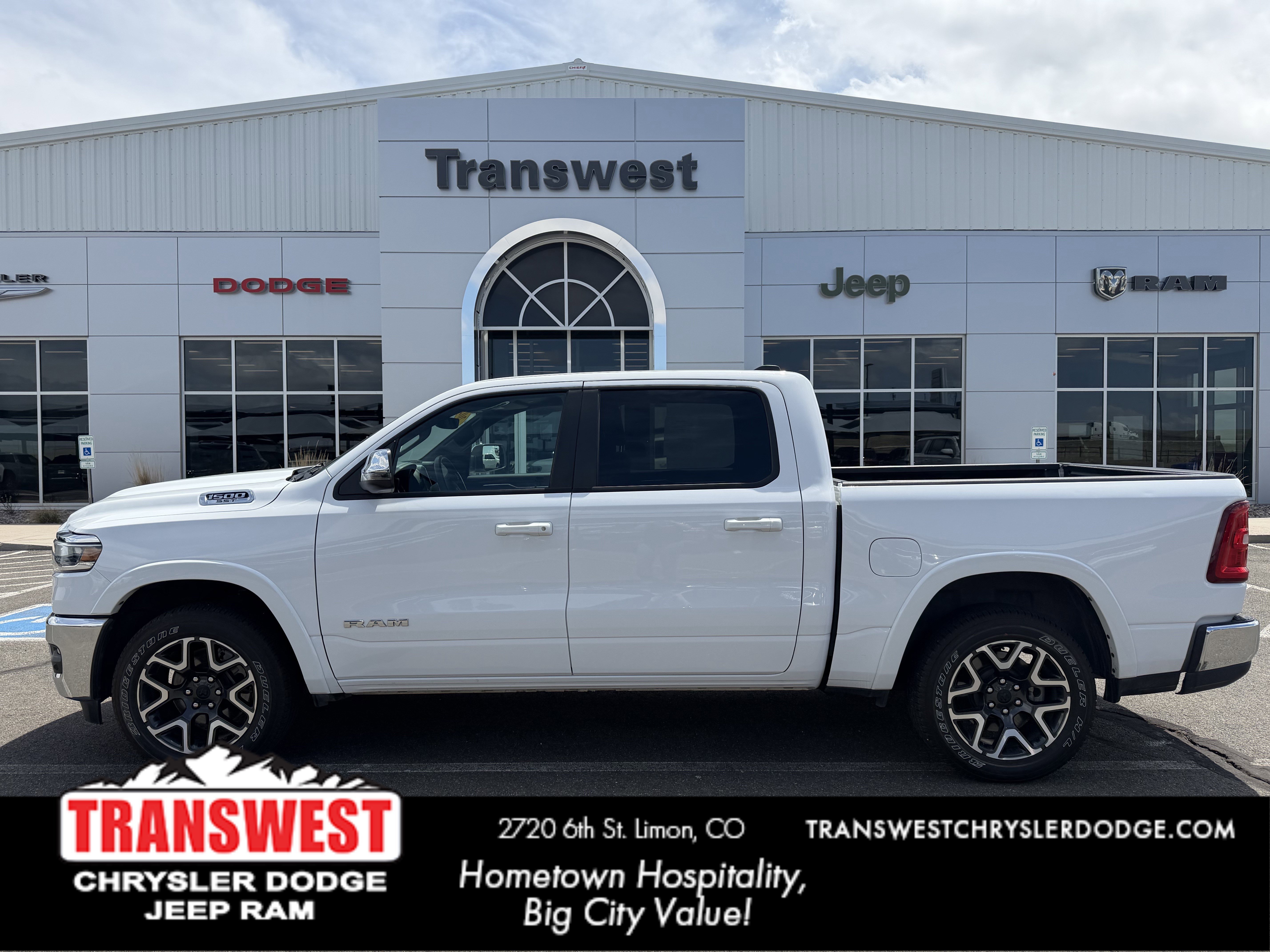 Used 2025 White Ram Laramie image 1