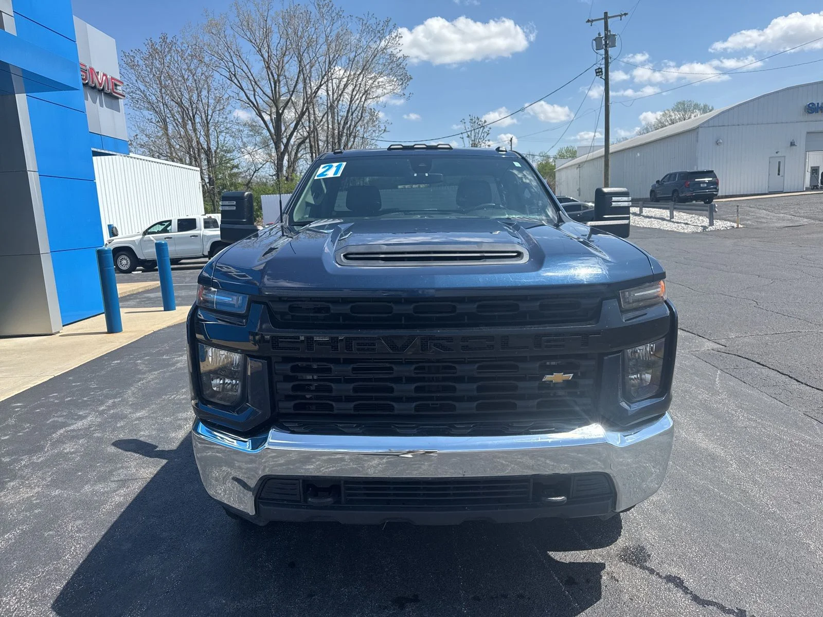 Used 2021 Blue Chevrolet Work Truck image 10