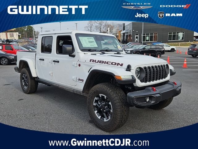 New 2026 Bright White Clear-Coat Exterior Paint Jeep Rubicon image 1