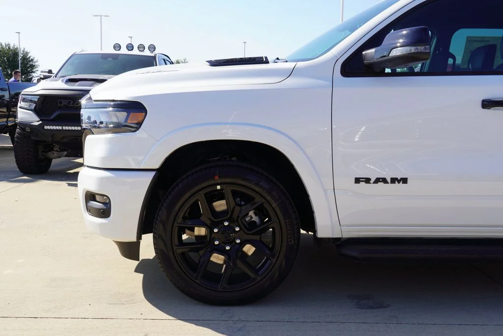 New 2026 Bright White Clear-Coat Exterior Paint RAM Laramie image 5