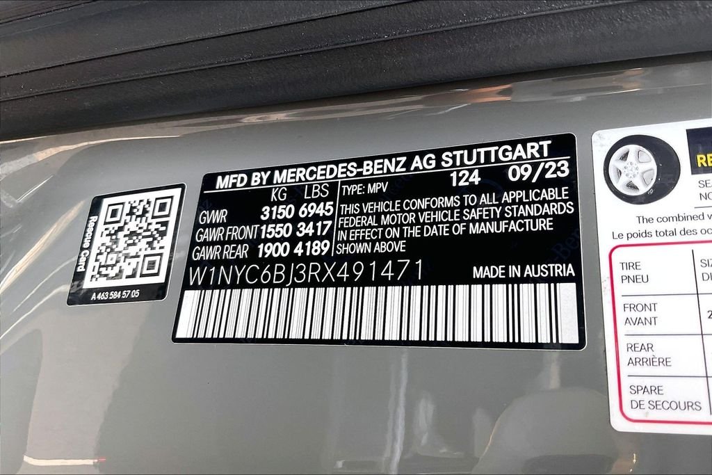 Certified Used 2024 Black Mercedes-Benz G 550 image 13