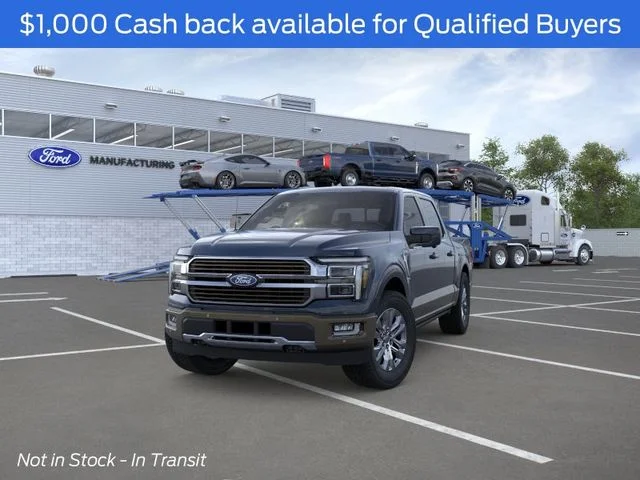 New 2026 Antimatter Blue Metallic Ford King Ranch image 2
