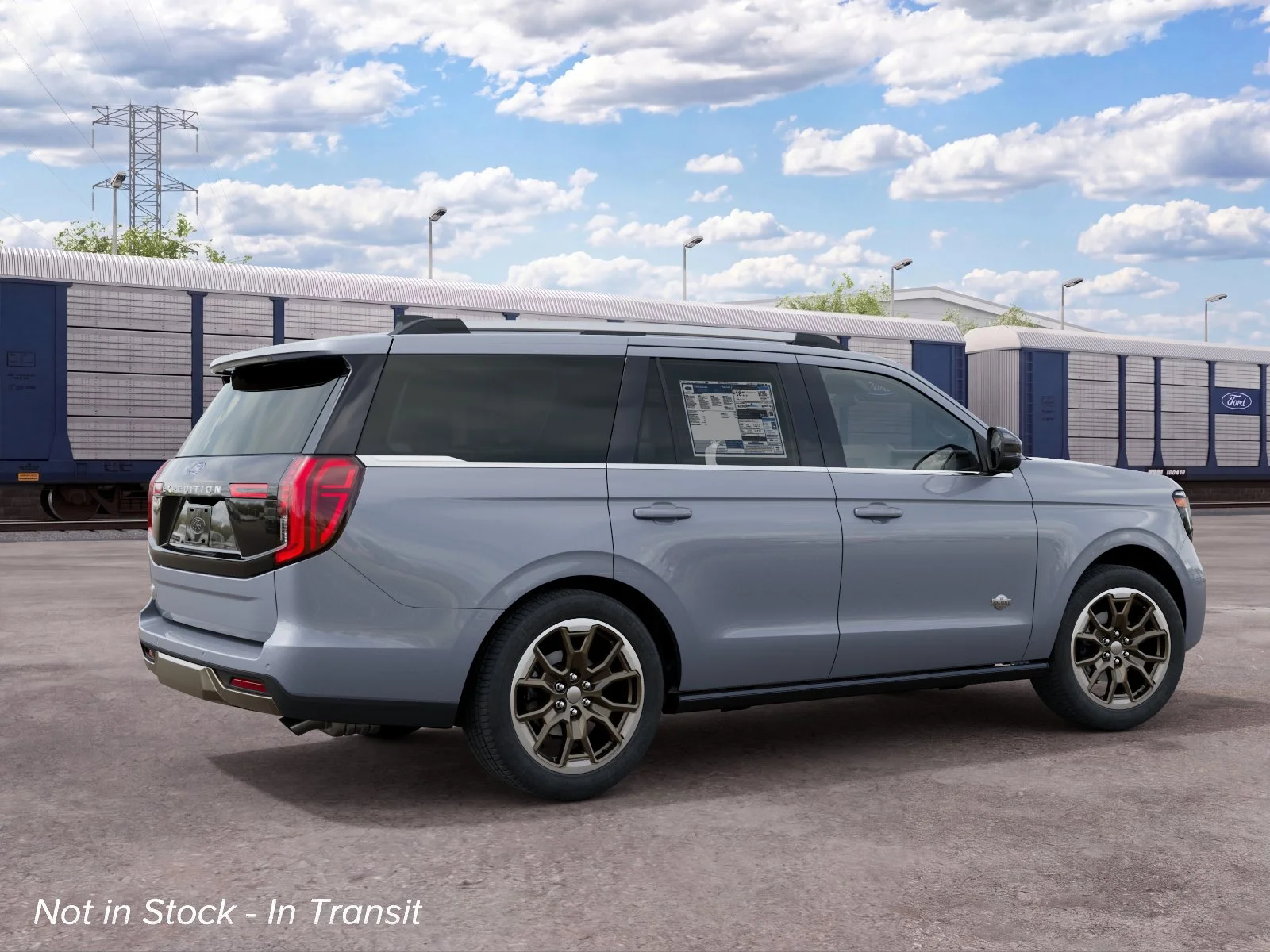 New 2027 Glacier Gray Metallic Tri-Coat Ford King Ranch® image 6