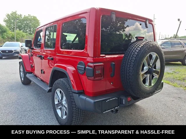 Used 2019 Red Jeep Unlimited Sahara image 6