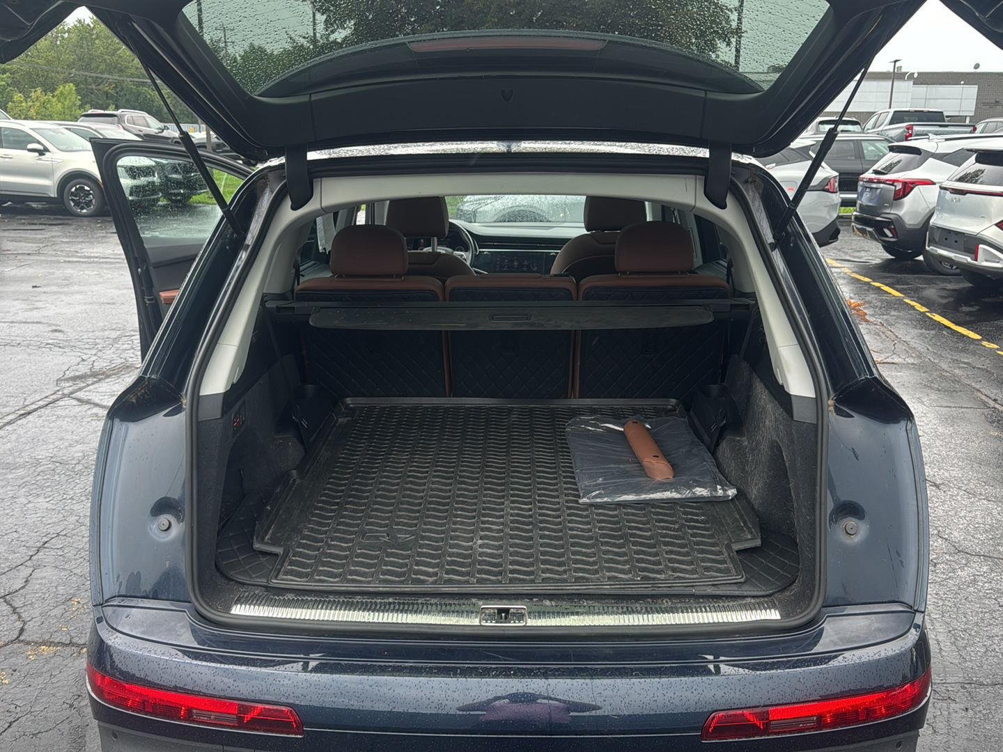 Used 2023 Waitomo Blue Metallic Audi Premium Plus image 25