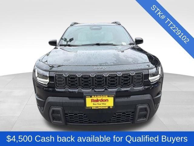 New 2026 Diamond Black Crystal Pearl-Coat Exterior Paint Jeep Limited image 2