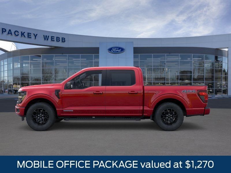 New 2026 Ruby Red Metallic Tinted CC Ford XLT image 4