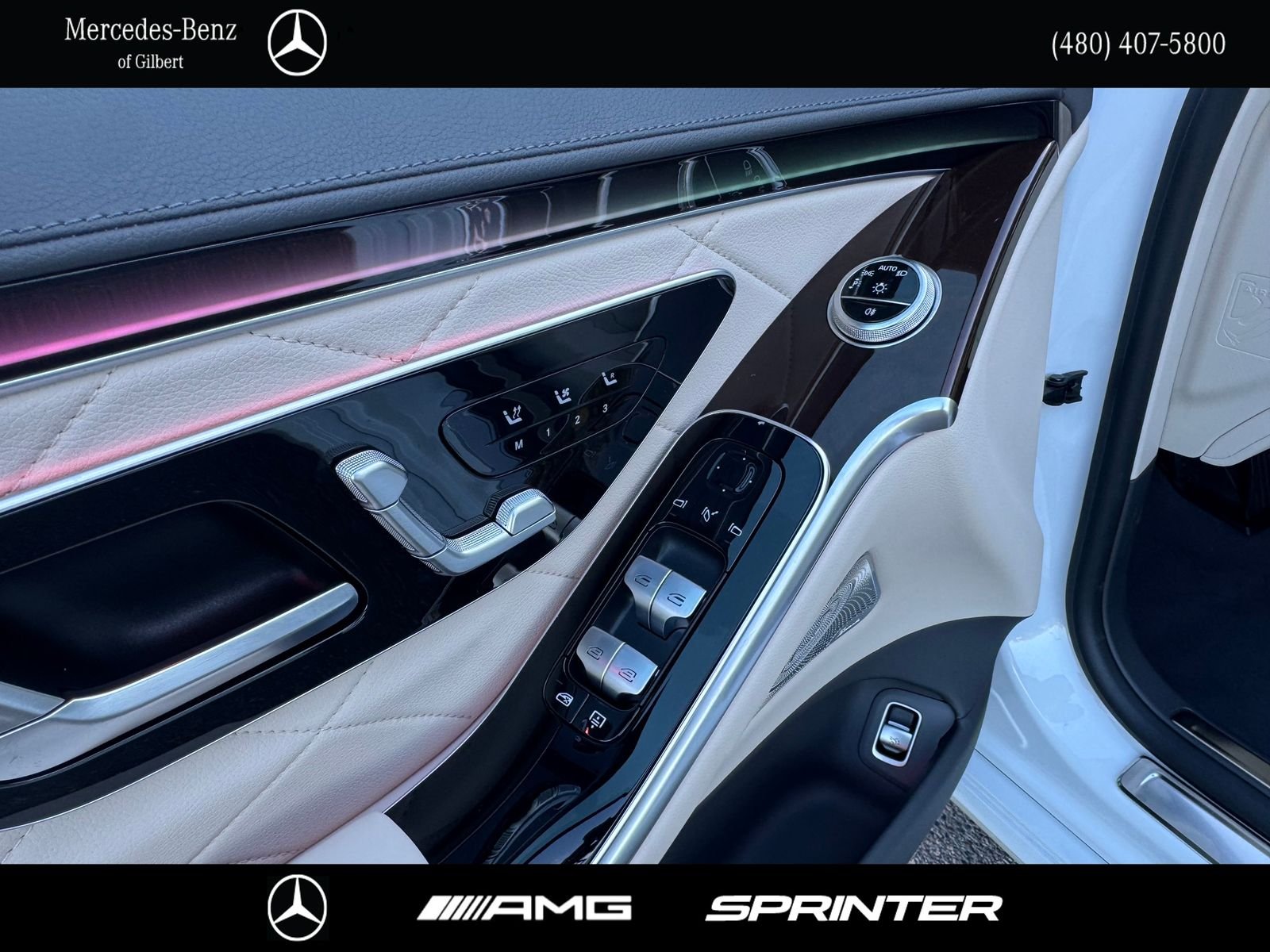 Certified Used 2026 White Mercedes-Benz S 580 image 14