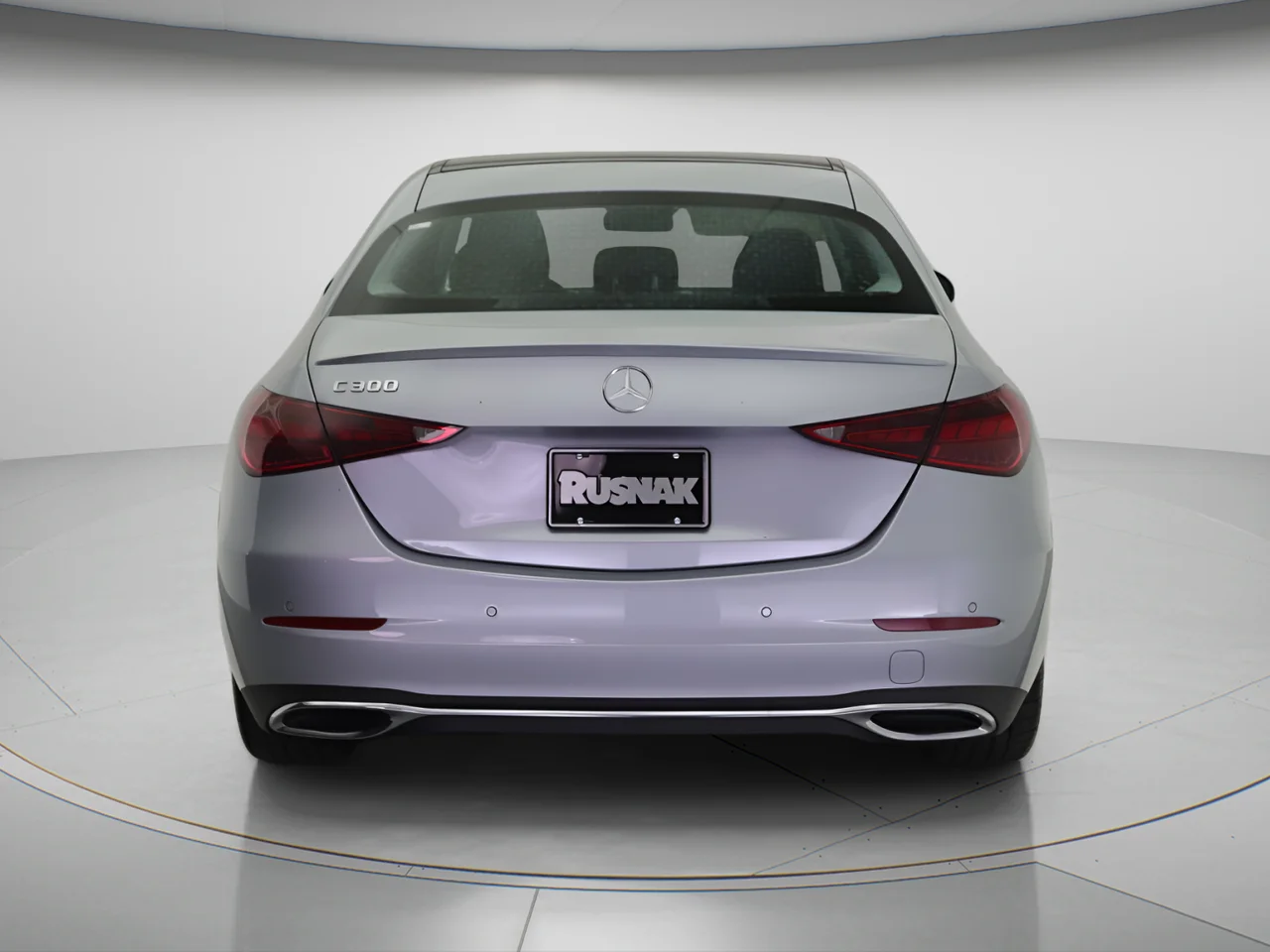New 2026 Cirrus Silver Metallic Mercedes-Benz C 300 image 3