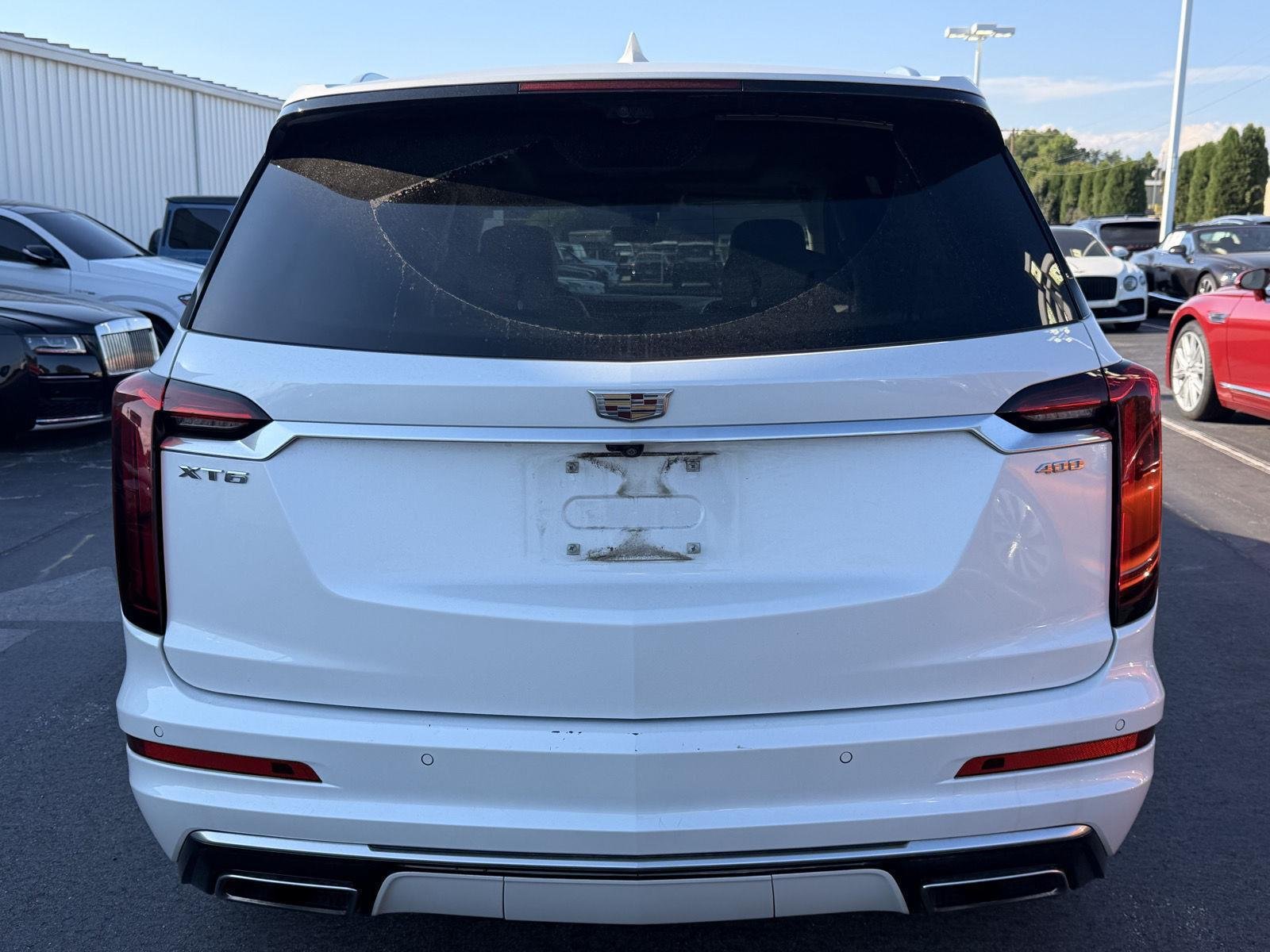 Used 2023 Crystal White Tricoat Cadillac FWD Premium Luxury image 6