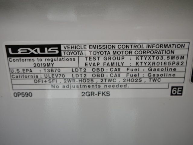 Used 2019 Eminent White Pearl Lexus 350 w/ Premium Pkg image 31