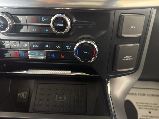 New 2026 Star White Metallic Tri-Coat Ford Lariat image 17