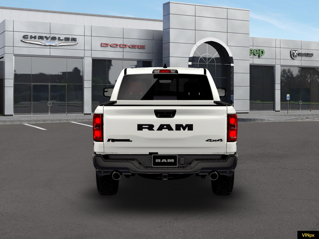 New 2026 Bright White Clear-Coat Exterior Paint RAM Rebel image 1