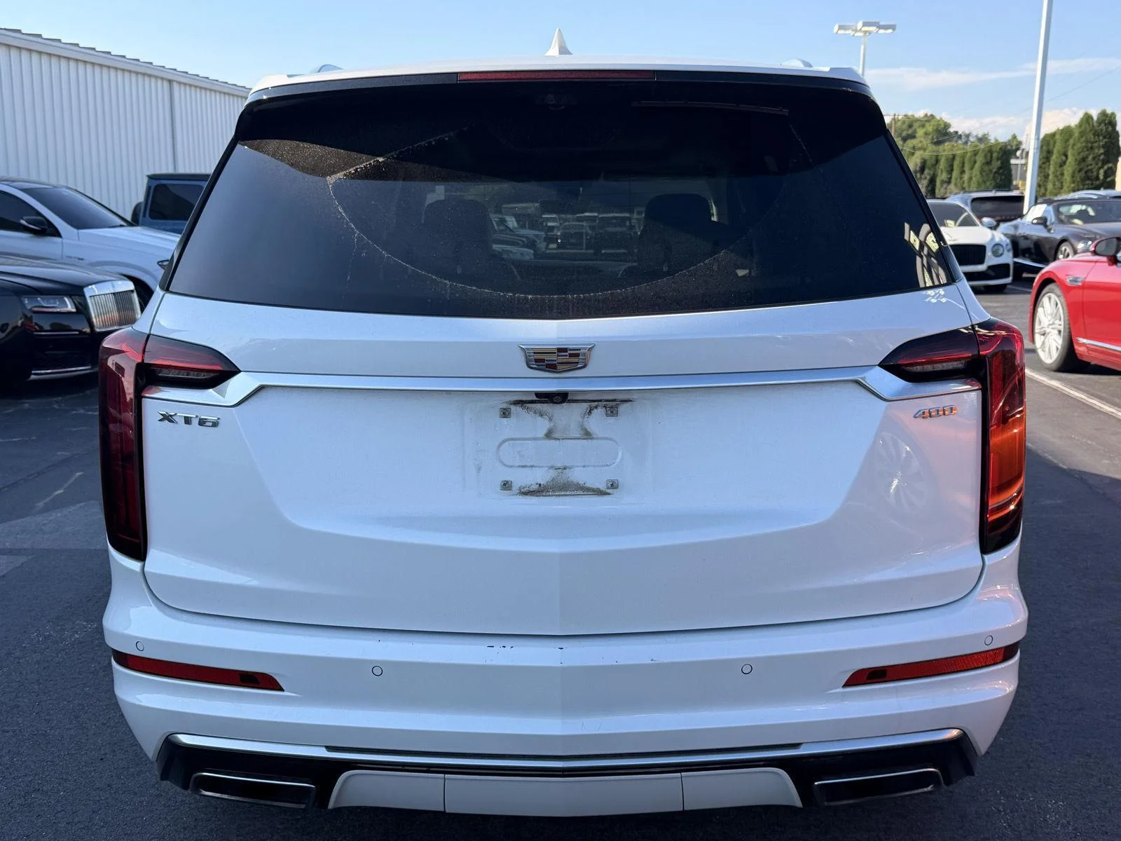 Used 2023 Crystal White Tricoat Cadillac FWD Premium Luxury image 6