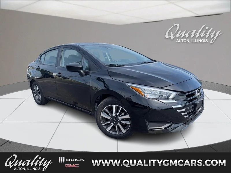 Used 2025 Super Black Nissan SV image 1