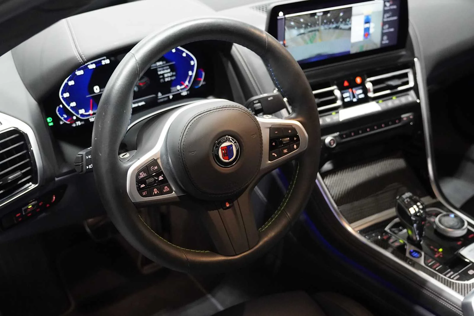 Certified Used 2025 ALPINA Blue Metallic BMW ALPINA B8 xDrive image 11