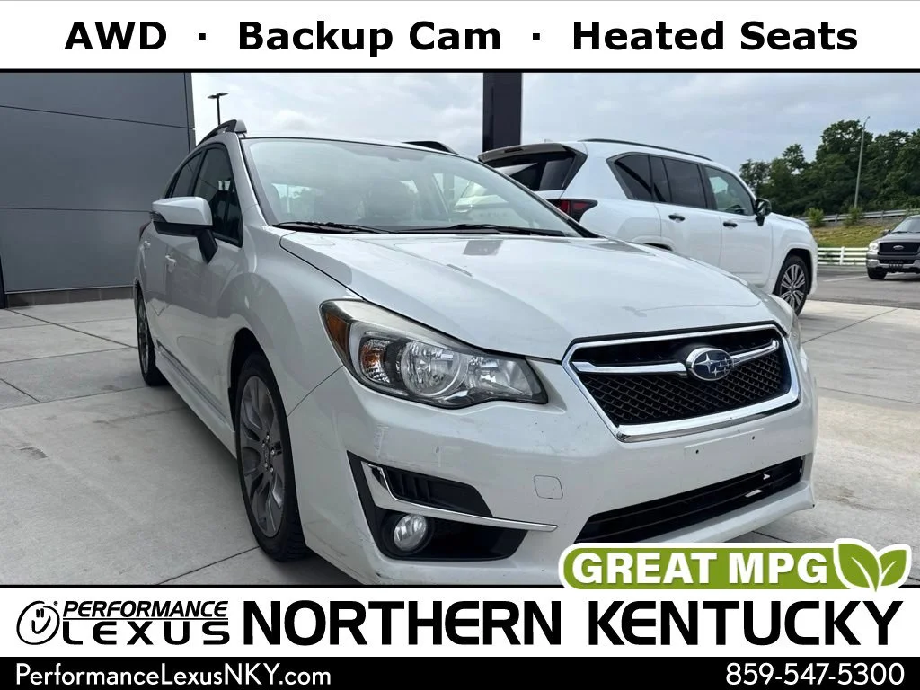 Used 2015 Crystal White Pearl Subaru 2.0i Sport Premium image 1