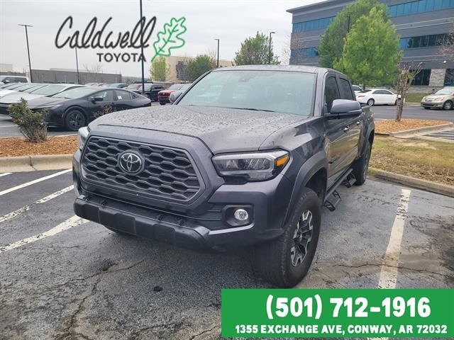 Magnetic Gray Metallic 2023 Toyota Tacoma TRD Off Road Double Cab LB 4WD Pickup Truck Four-Wheel Drive