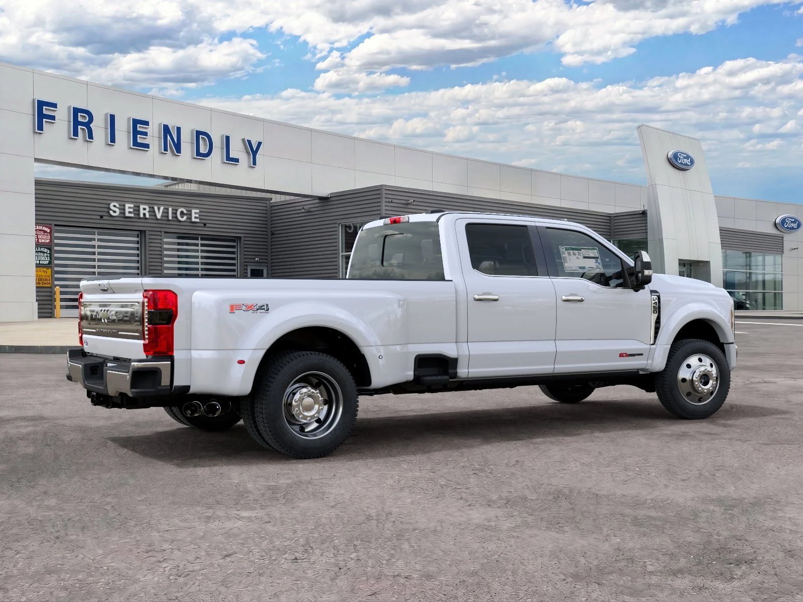 New 2027 Star White Metallic Tri-Coat Ford F-450® King Ranch® image 6