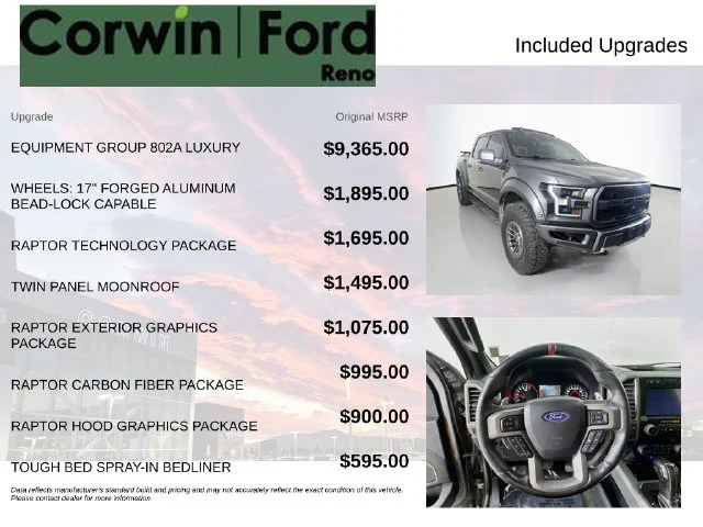 Used 2019 Magnetic Ford Raptor image 3