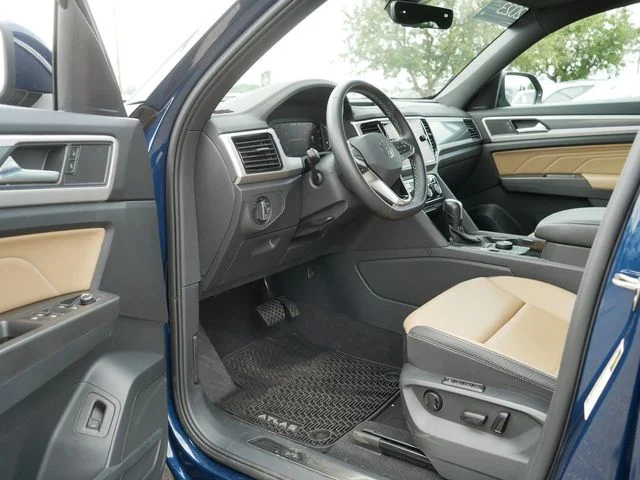 Certified Used 2023 Blue Volkswagen 3.6L V6 SEL image 12