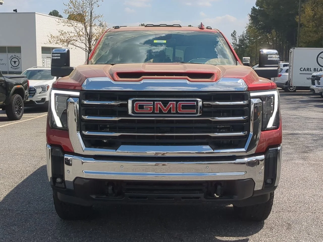 New 2026 Volcanic Red Tintcoat GMC SLT image 3