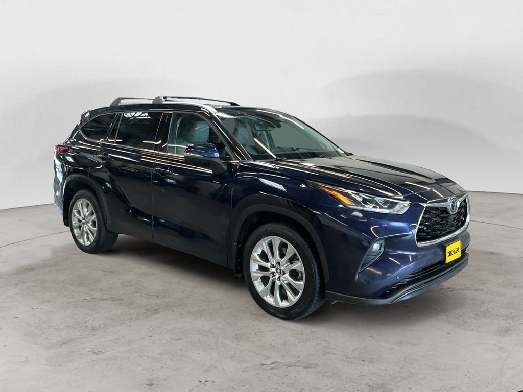 Used 2020 Blue Toyota Limited image 3