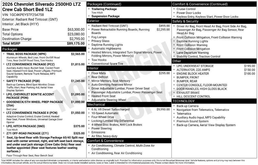 2026 Chevrolet Silverado 2500 HD LTZ - Photo 49