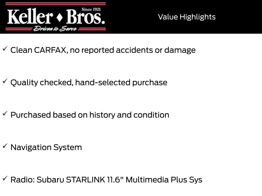 Used 2024 White Subaru TR image 9