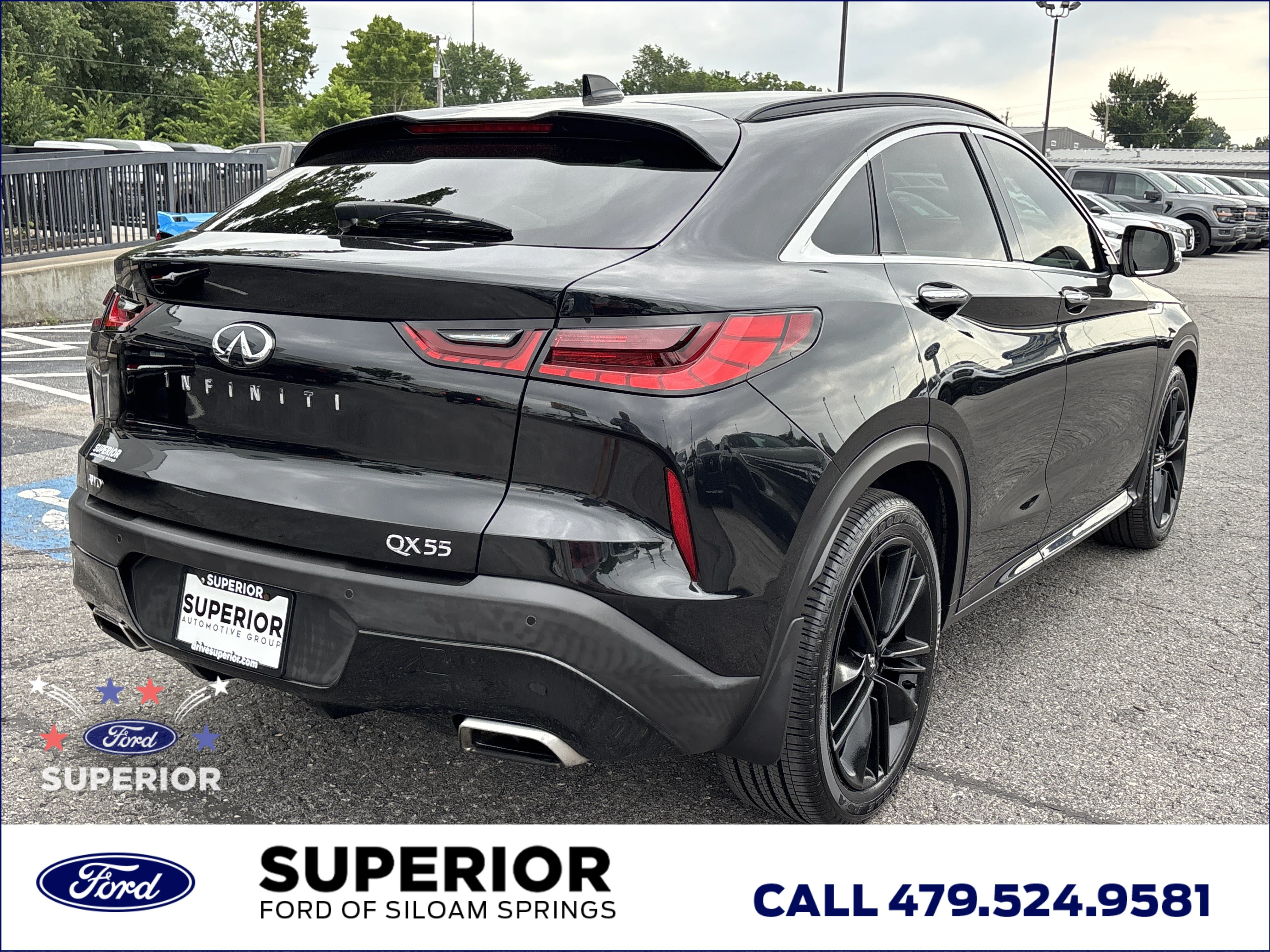 Used 2022 Mineral Black INFINITI LUXE image 3