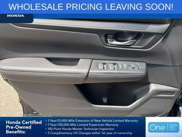 Certified Used 2025 Crystal Black Pearl Honda 1.5T AWD EX image 21
