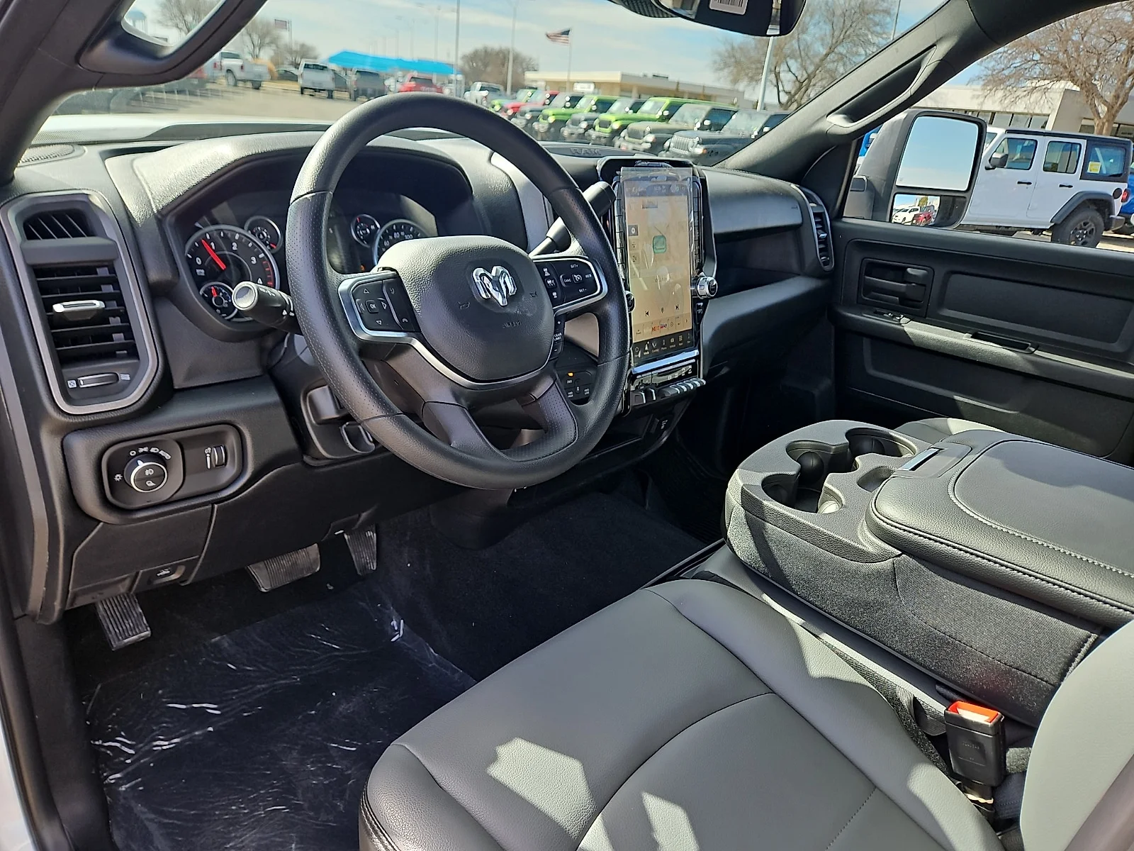New 2026 Bright White Ram TRADESMAN CREW CAB 4X4 8