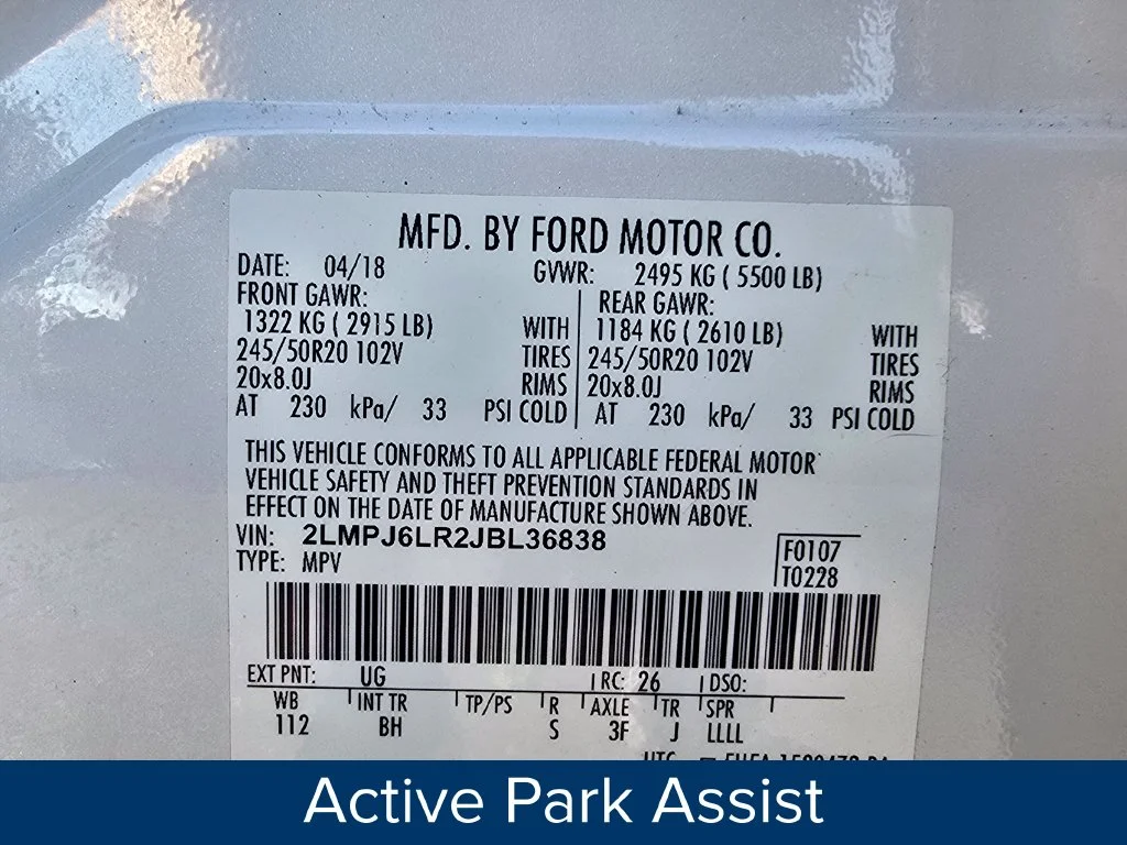 Certified Used 2018 White Lincoln Reserve image 10