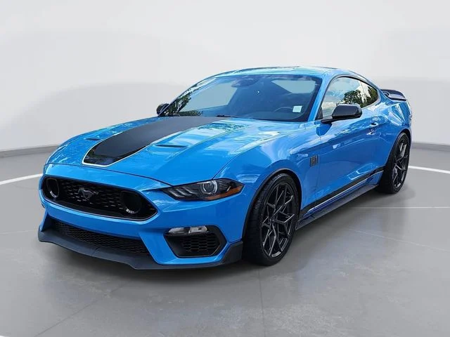 Used 2022 Blue Ford Mach 1 image 7