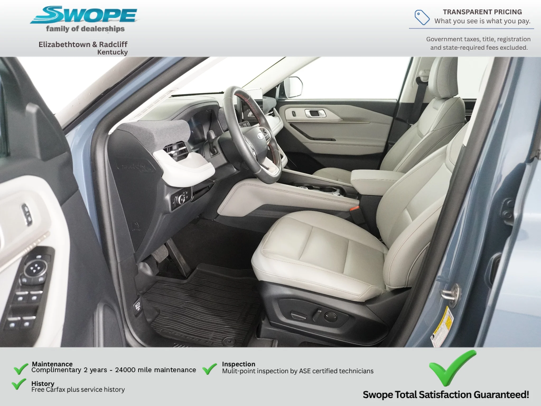 Certified Used 2025 Blue Ford Active image 14