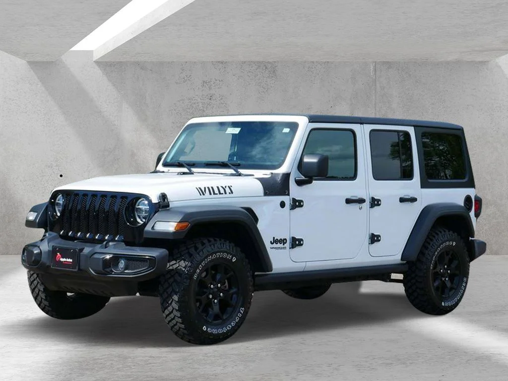 Certified Used 2021 White Jeep Unlimited Willys image 6