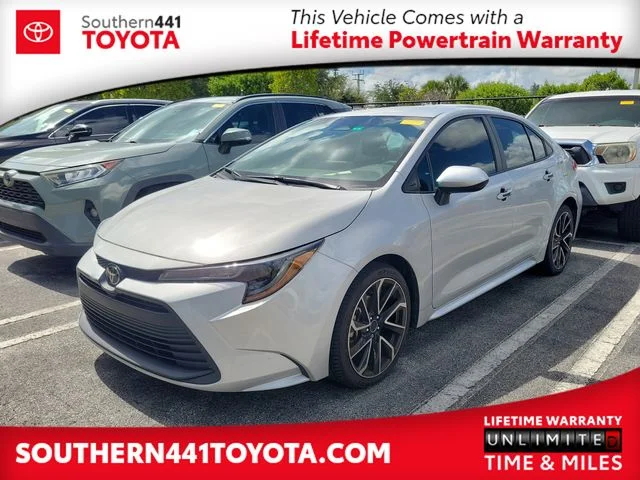 Used 2024 Silver Toyota LE image 1