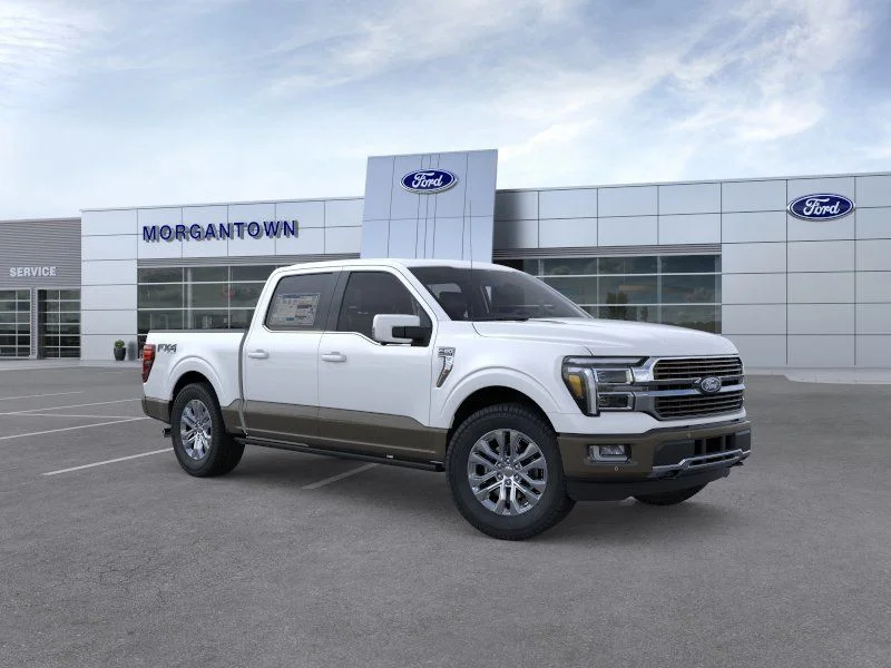 New 2026 Star White Metallic Tri-Coat Ford King Ranch image 8