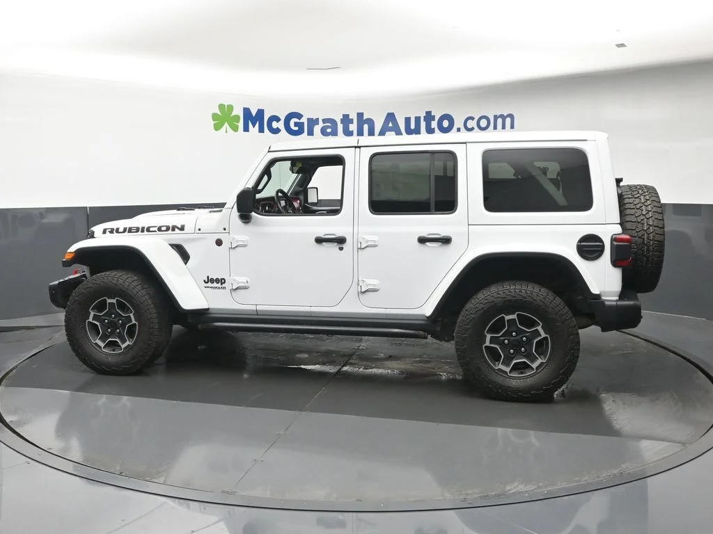 Used 2018 White Jeep Unlimited Rubicon image 23