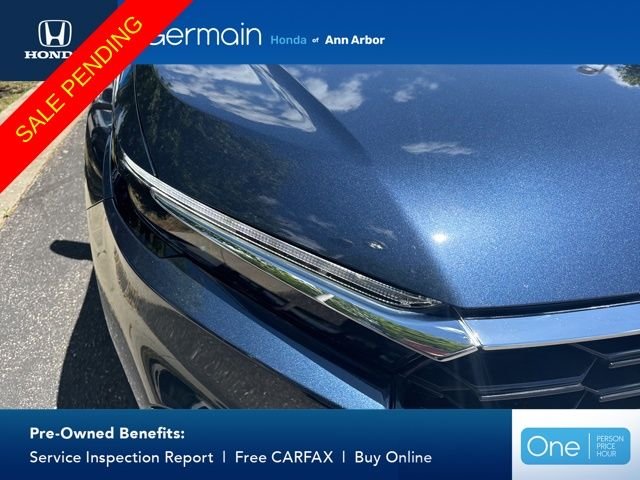 Certified Used 2024 Canyon River Blue Metallic Honda 1.5T AWD EX-L image 3