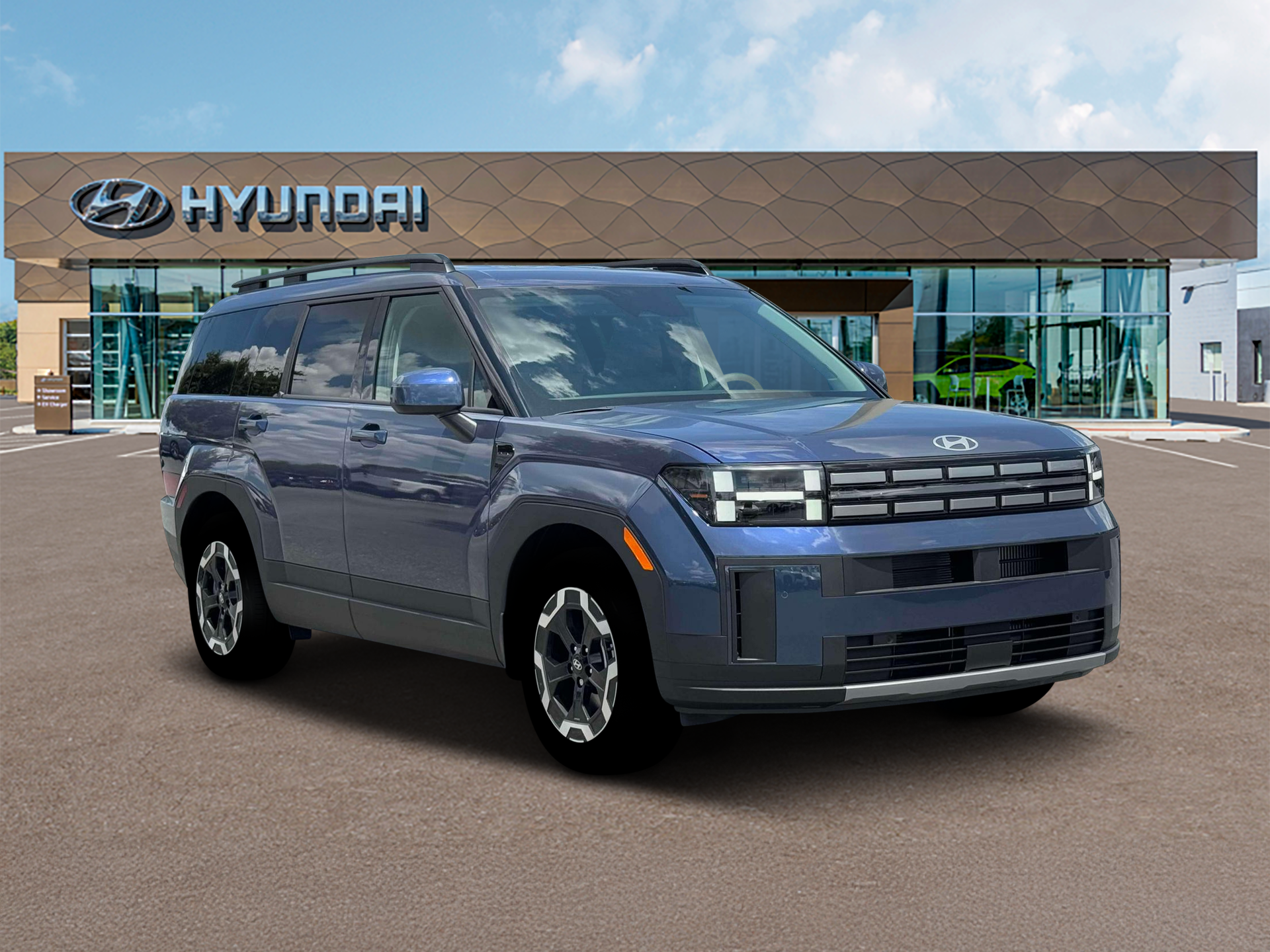 New 2026 Atlantis Blue Hyundai SEL AWD image 11