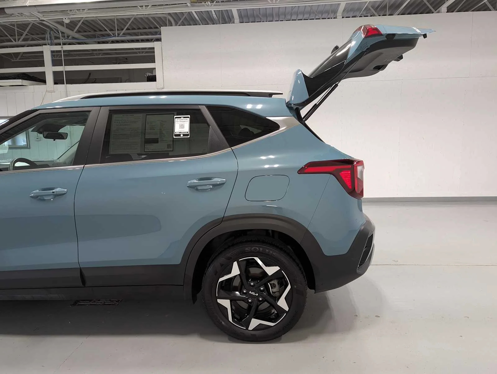 Certified Used 2024 Pluton Blue Kia EX image 11