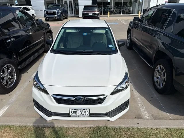 Used 2020 White Subaru Sedan image 2