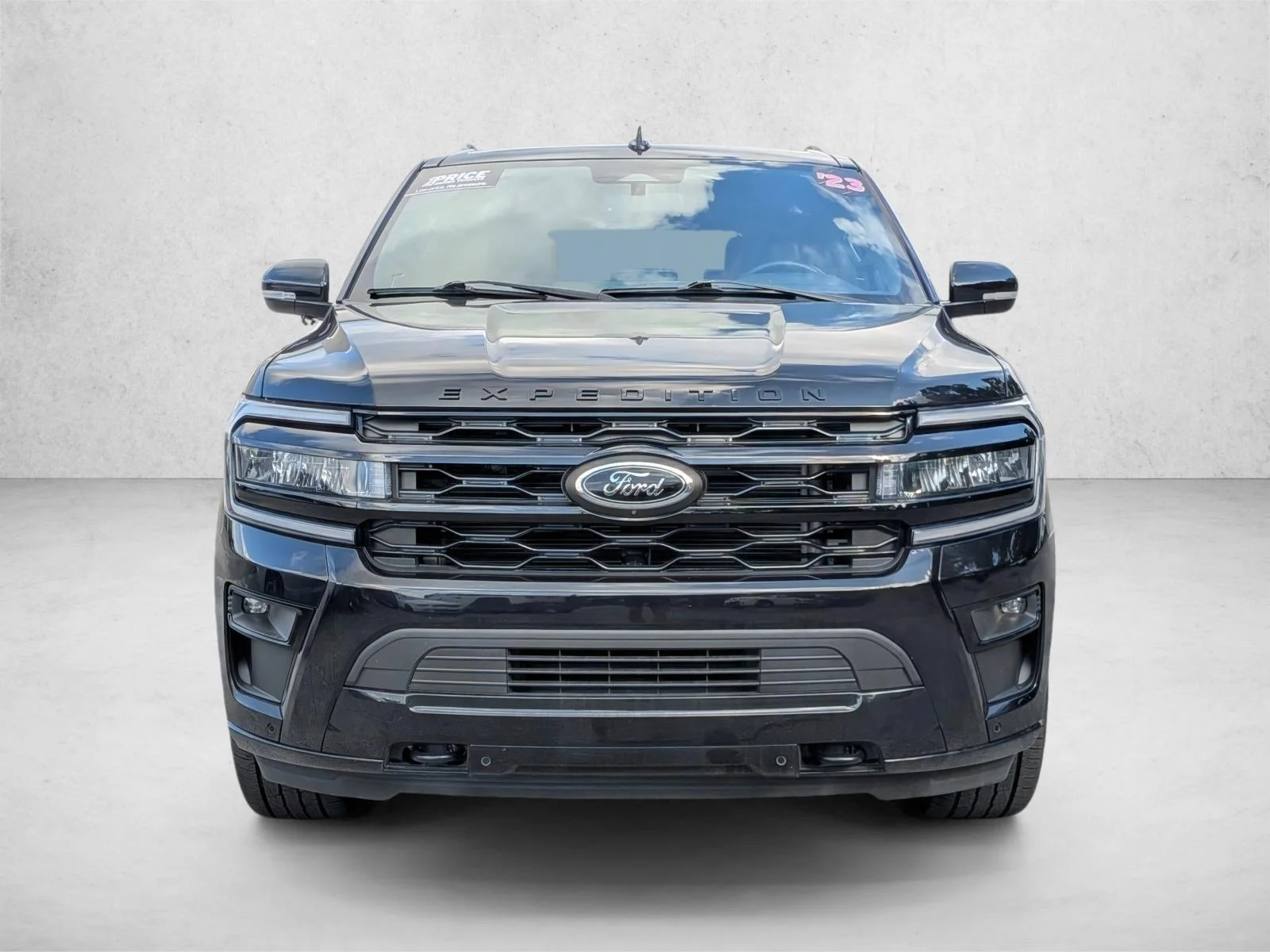 Used 2023 Agate Black Metallic Ford Limited image 2