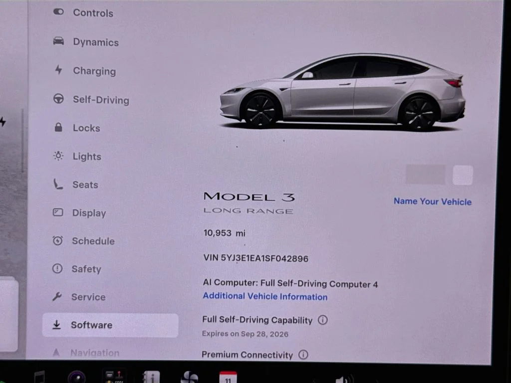 Used 2025 White Tesla Long Range image 12