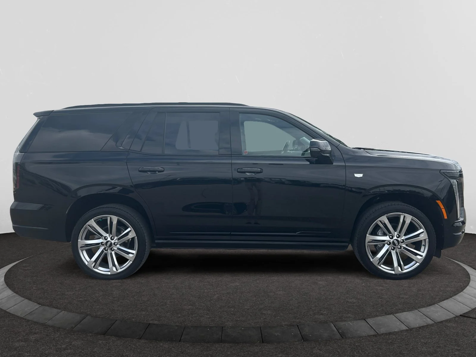 Certified Used 2025 Black Raven Cadillac 4WD Sport Platinum Leather Sunroof Navigation 6.2L image 6