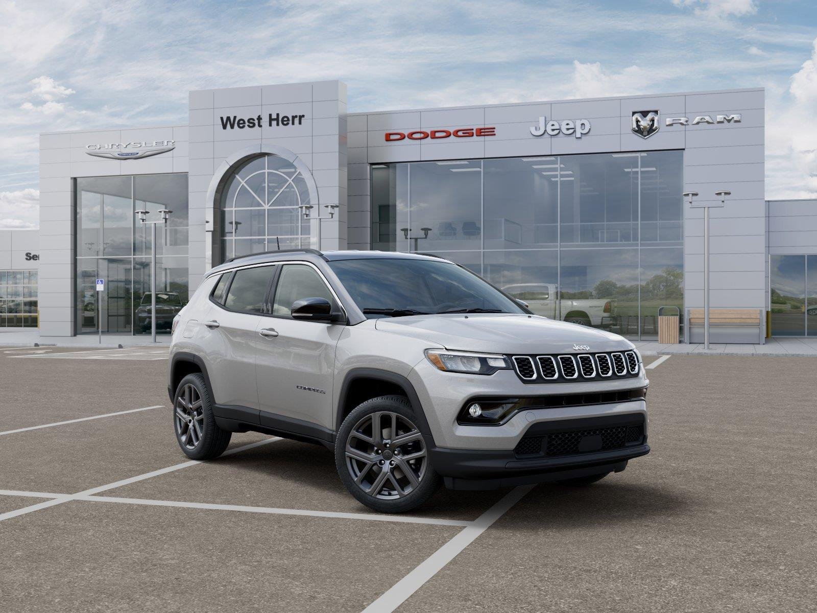 New 2026 Silver Zynith Metallic Clearcoat Jeep COMPASS LIMITED ALTITUDE 4X4 image 5