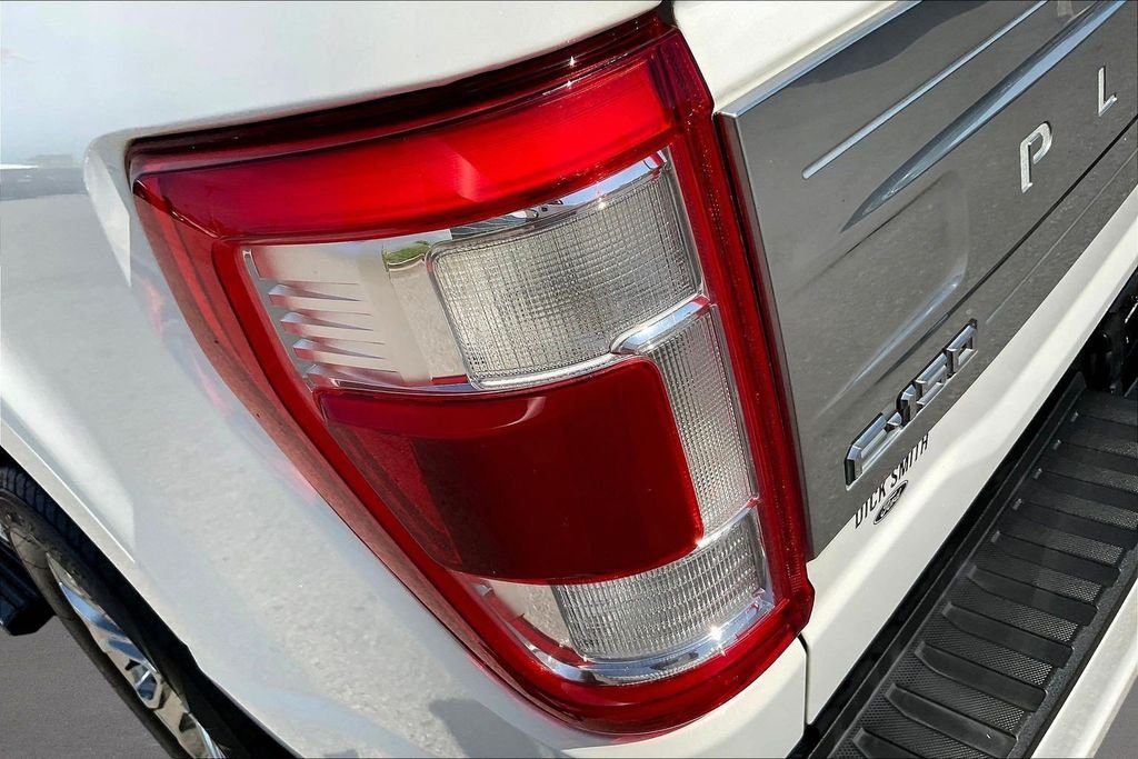 Certified Used 2021 White Metallic Ford Platinum image 24